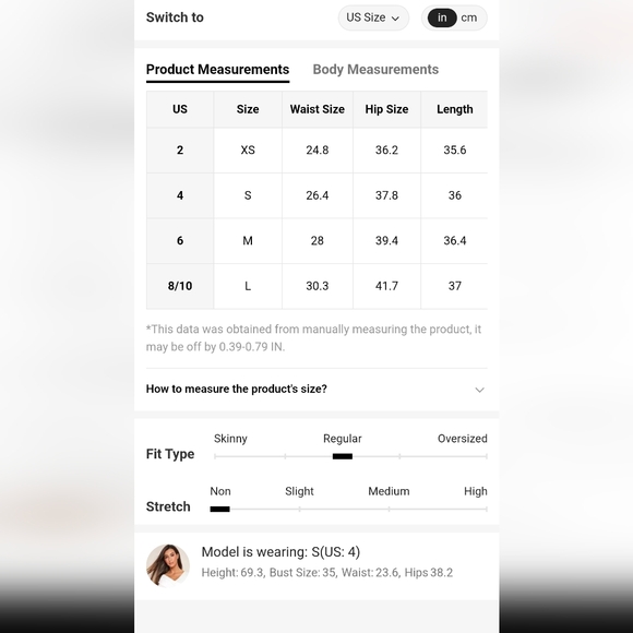 SHEIN Asymmetrical Denim Blue Skirt - Picture 4 of 11